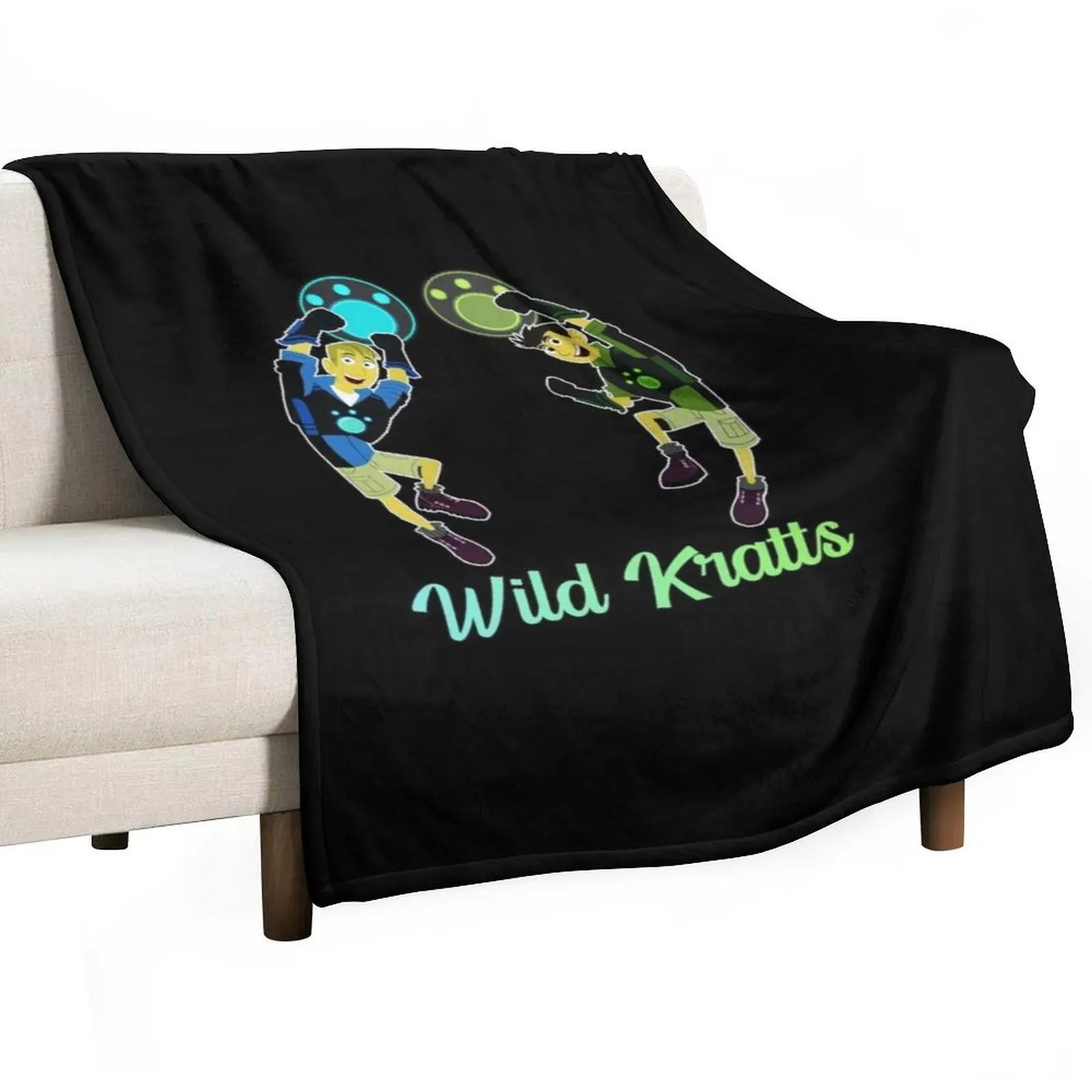 

wild kratts couple Throw Blanket Sofa Quilt Bed covers christmas gifts manga Blankets