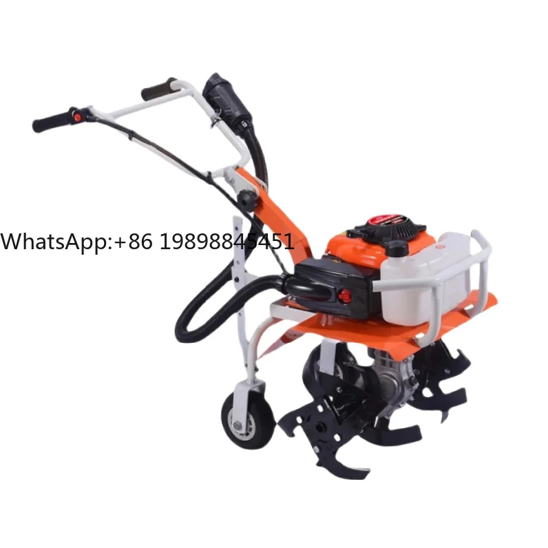 

High Efficiency Mini Tiller Agricultural Handsupported Soil Weeding Machine for Farm Use