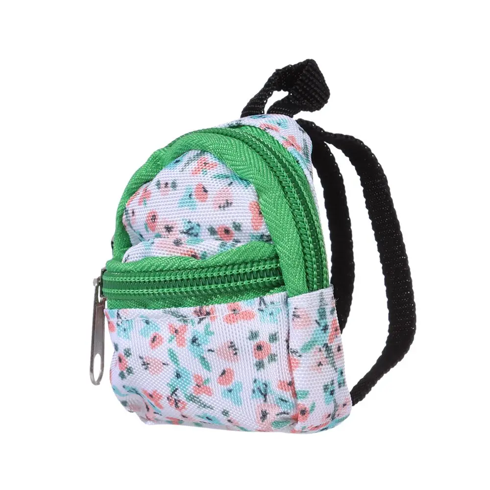Mini-Reißverschluss-Puppenrucksäcke Puppenrucksäcke Puppentaschen Niedliche Schultaschen Puppenzubehör Spielzeugzubehör – Detail 12