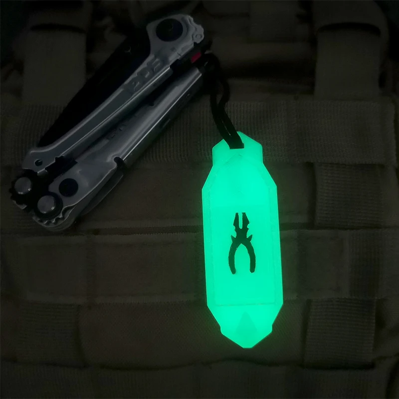 Parche luminoso TPU MOLLE con tira extractora para mochila táctica EDC - imagen 2