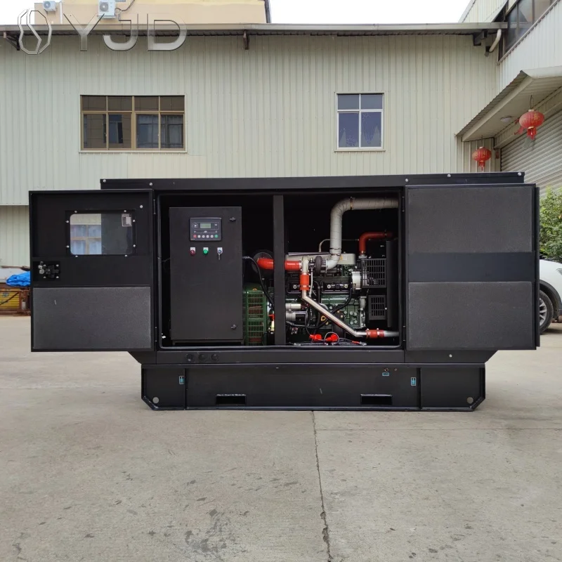 50-125kW 3 Phase Diesel Generator Water Cooled Super Silent Genset 60Hz Auto Start Remote Start ATS