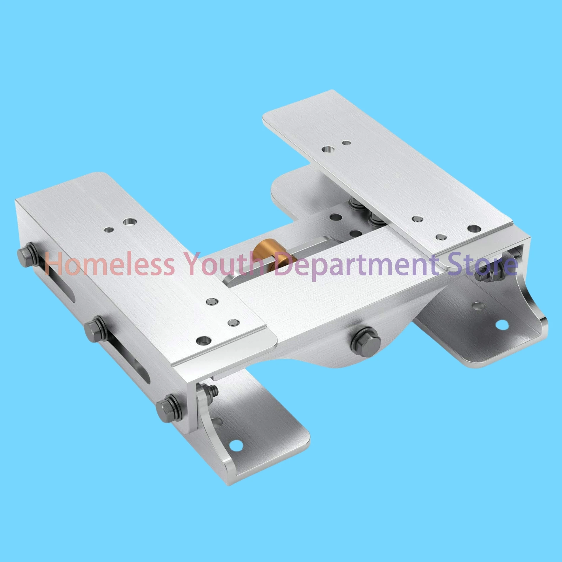4in Outboard Lift Plate Boat Accessories Marine Boat Manual Adjustable Jack Plate