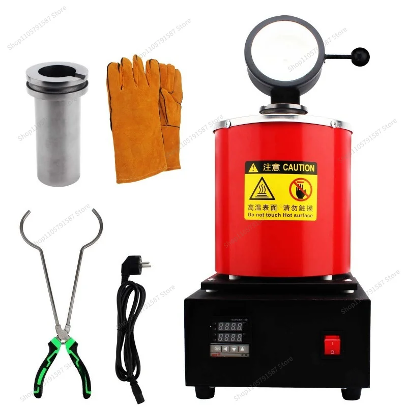 For Small Household Electric Melting Furnace, Silver Melting Furnace, High Temperature Equipment Numerical Control LCD Screen