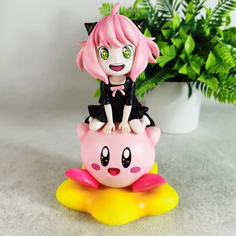 

18cm Anime Spy Family Anya Forger Figure Cute Standing Model Toy Kabi Aniya Anime Gift Collection Action Figure