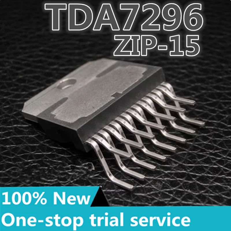 2-50PCS %New stock  TDA7296 Class AB 60W mono audio amplifier chip ZIP-15