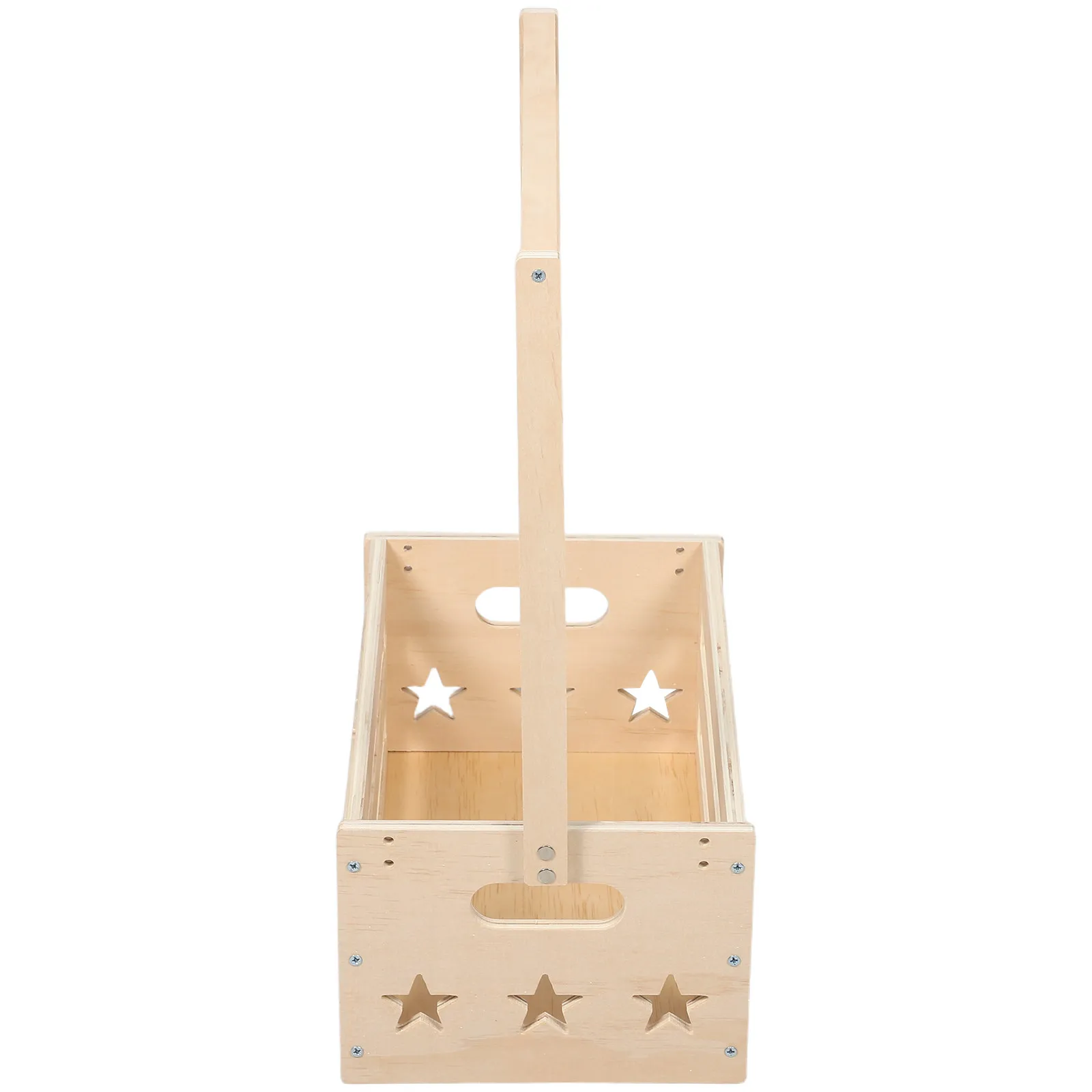 Rustic Wooden Baby Shower Crate Vintage Clothes Rack Newborn Organizer Nursery Storage Box Baby Shower Keepsake Display