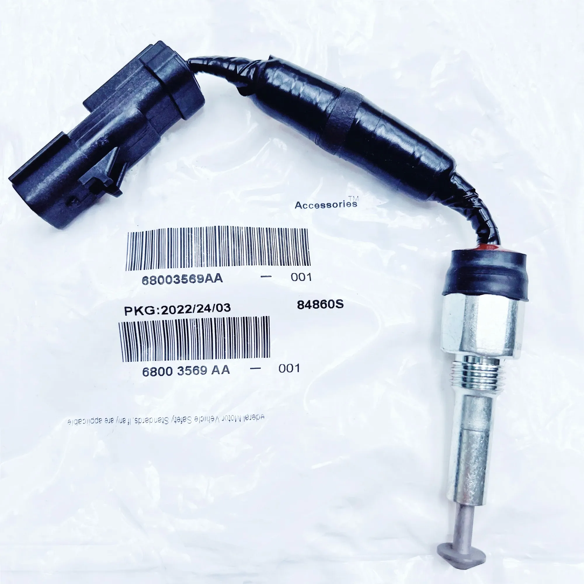 WAP02 Original Axle Lock Sensor (Differential Lock Sensor), 68003569AA, For: Wrangler JK,J3,2007-2019