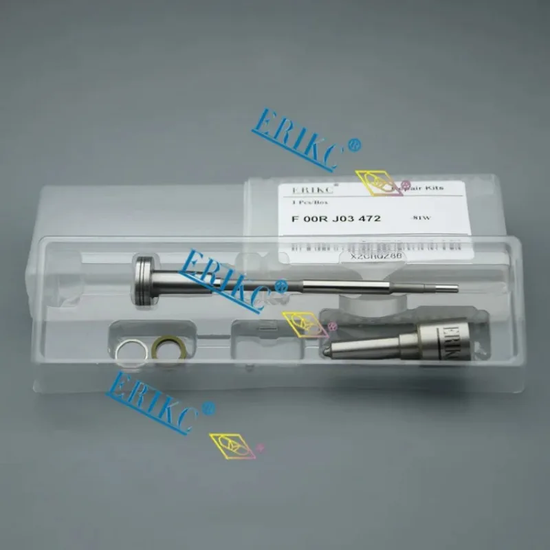 ERIKC DLLA152P1690 Injector Diesel Repair Kits  Jet Spray Nozzle 0433172036 Control Valve F00RJ03472 To Fix Injector 0445120083