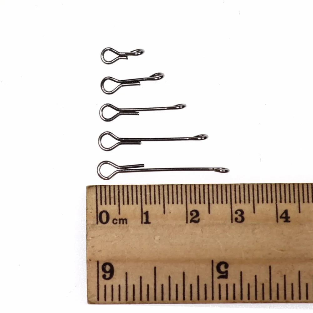 Bimoo 4 Sets Articulated Fish Shank Streamer Fly Tying Shank Pike Trout Fly Tying Material for tying Articulated Fish Streamer