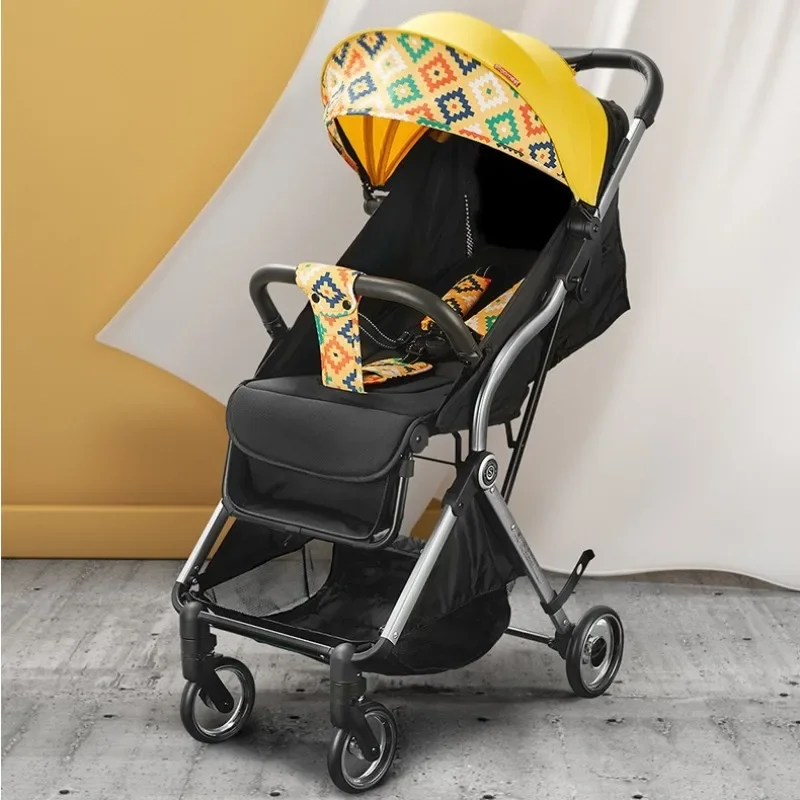 Lightweight Stroller, Ultra-light Portable Travel Stroller, Easy To Fold One Button To Close Baby Cart, Child Strollers for Baby