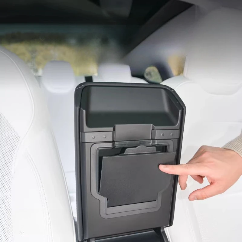 

For Tesla Model 3/Y/YL Highland Central Control Armrest Box Storage Box Privacy Storage Interior Modification Accessories Tools