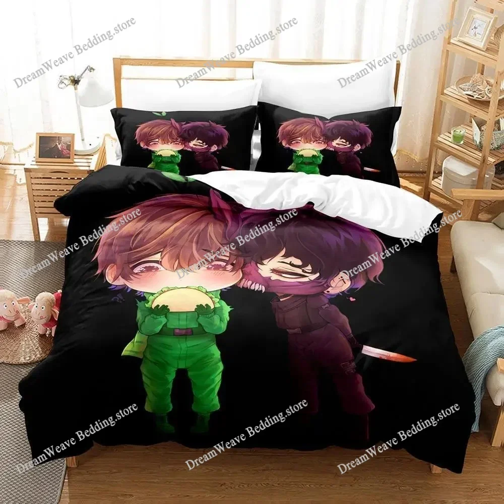 

Fashion Corpse Husband Bedding Set Single Twin Full Queen King Size Bed Set Adult Kid Bedroom Duvet Cover Sets 3D Print Anime96