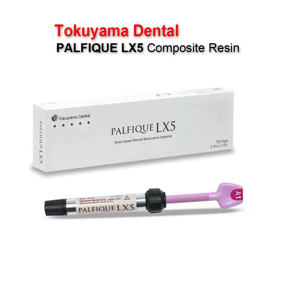

Tokuyama Dental PALFIQUE LX5 Composite Resin Nano Restorative Filling Materials All Shade Universal Self Curing Bond Adhesive