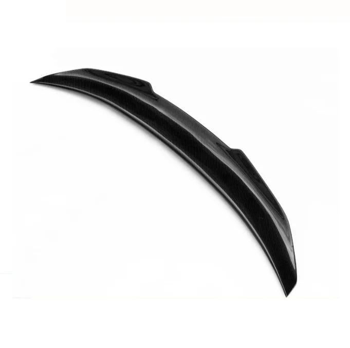 Automotive Parts PSM Style Rear Spoiler For 2014-2019 BMW 4 Series F82 M4 Carbon Fiber High Kick Trunk Lip Spoiler