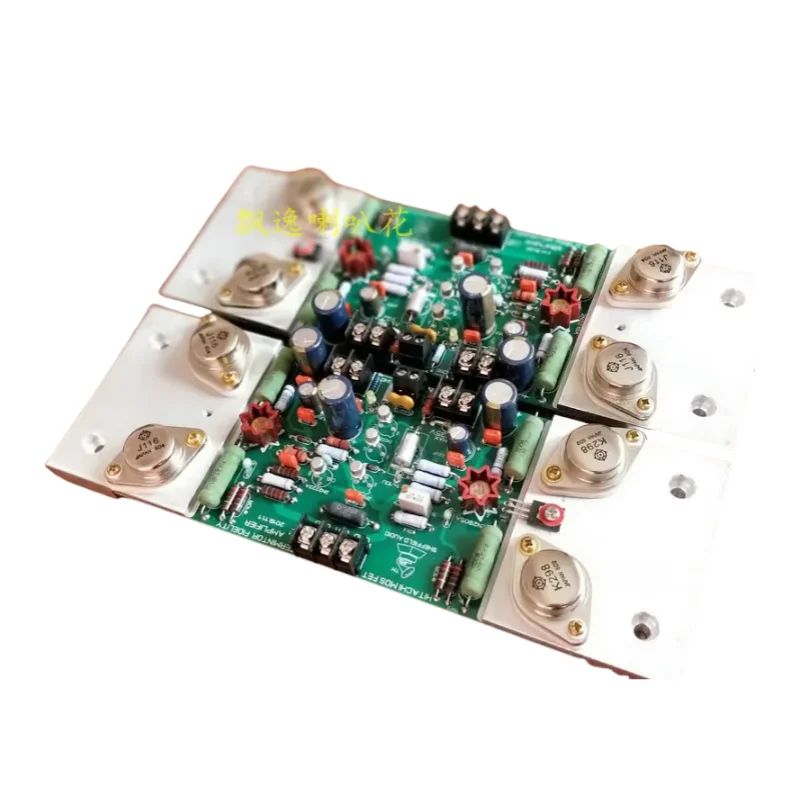 

Gold-sealed Class A MOS tube output, field tube pure post-stage stereo AMP , dual parallel 4-tube power amplifier board