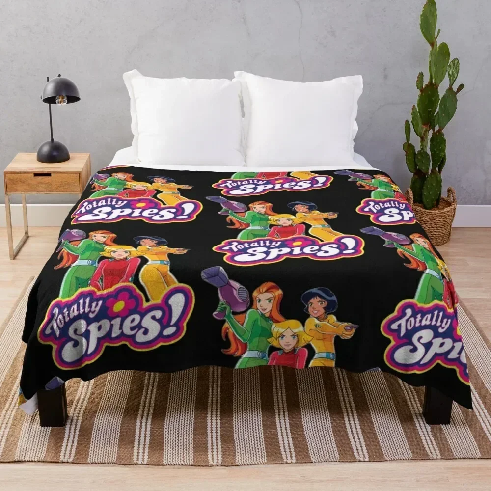 

Totally Spies Classic Throw Blanket Cozy Warm Blanket for Bed Room Decor
