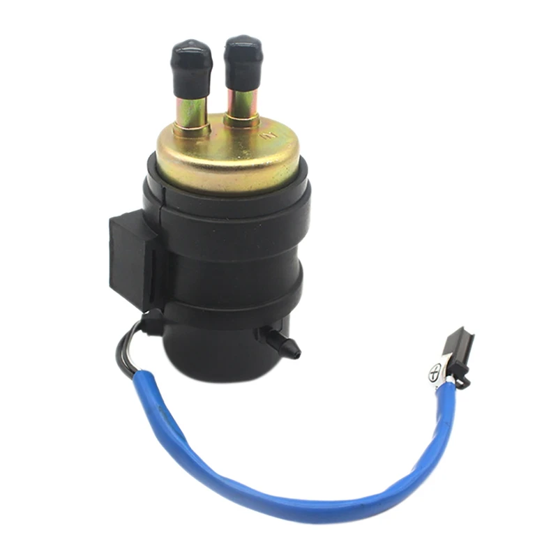 Motorcycle Fuel Pump Dual Outlet 2 Wires Universal- High Volume Petrol Pump For Honda CBR250 MC19 Steed XVL400 XVL600