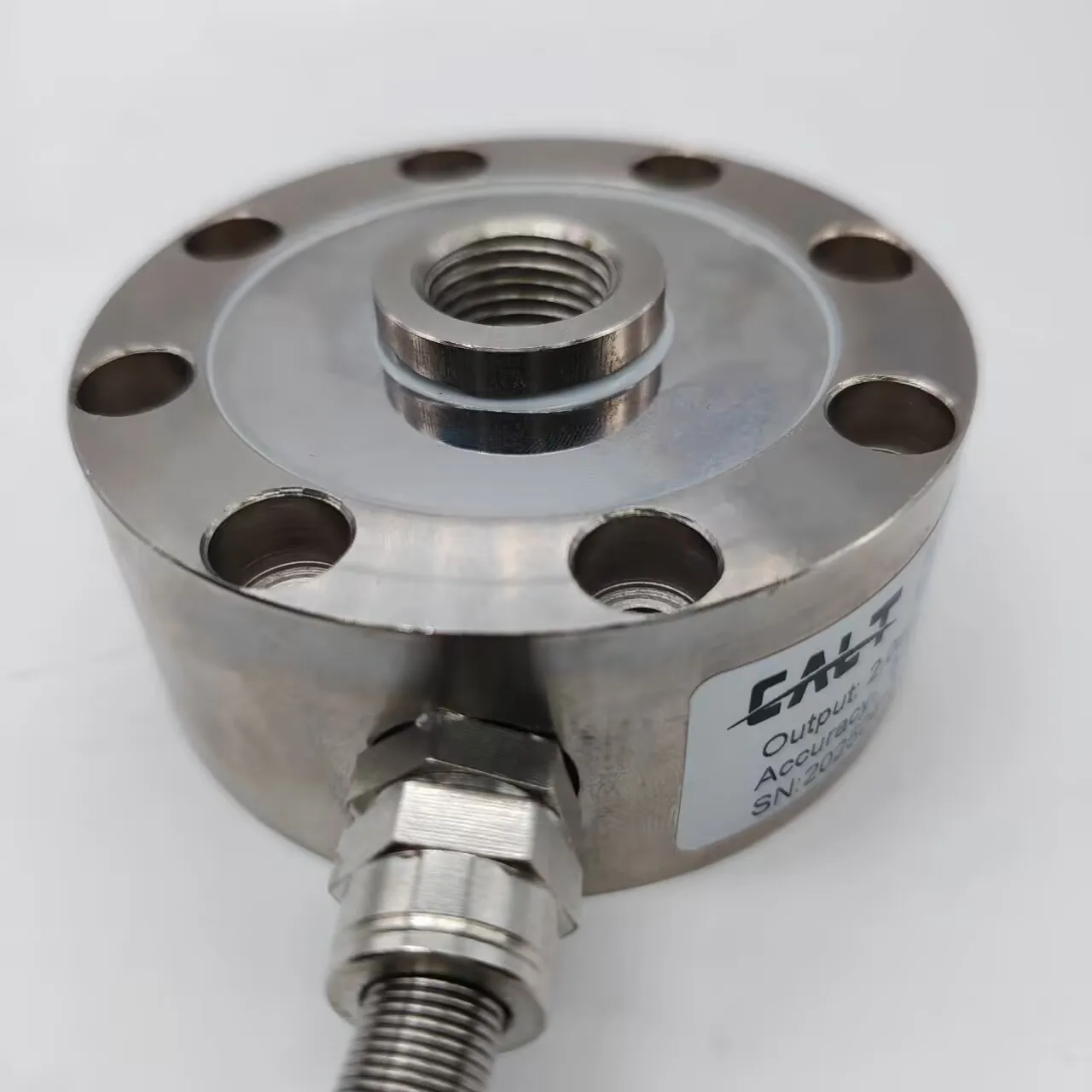 CALT Truck Scale Compression Alloy Steel Load Cell LCLF-B02 Pancake Sensor 30kg 50kg 100kg 500kg 1t 10t 50t