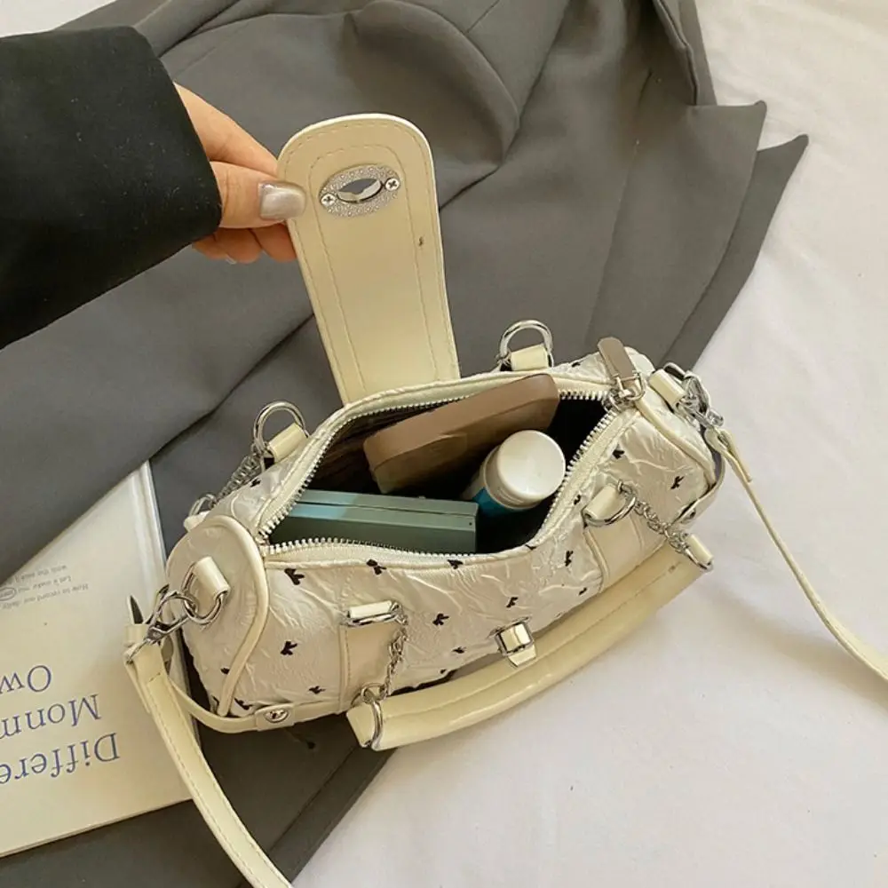 

Трендовая сумка через плечо Y2K в стиле ретро, тканевая сумка для подмышек для девочек, модная винтажная сумка с бантом для девочек