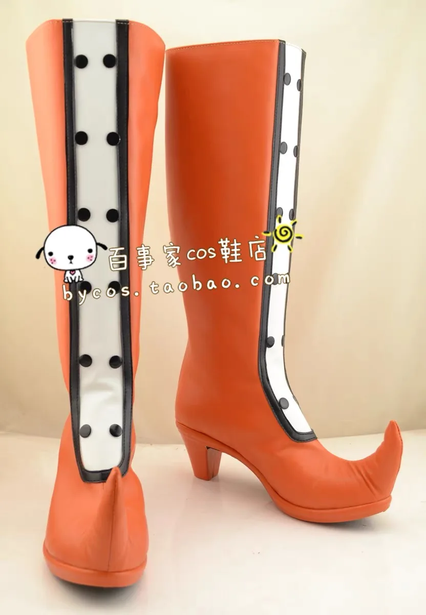 ドレミドッカ!!!! コスプレ用のカスタムサイズのブーツ