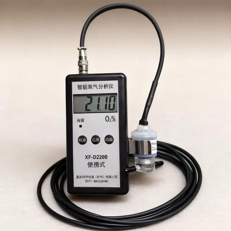 Portable Intelligent Oxygen Analyzer High Precision Oxygen Concentration Detector Pharmaceutical Industry Oxygen Content