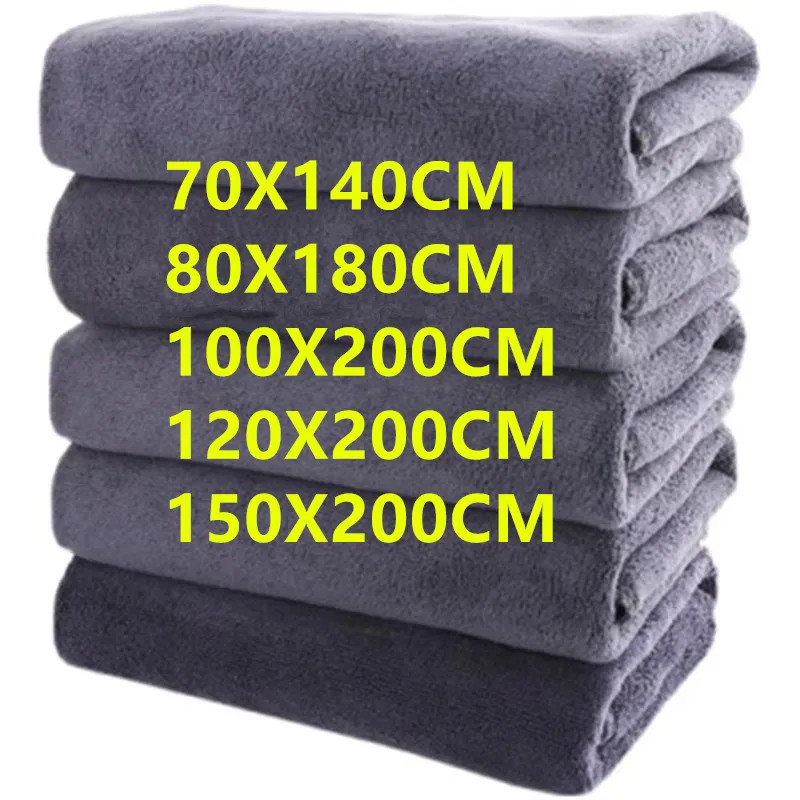 Sports towels, large bath towels for home use, absorbent and soft body wraps, adult bath towels for beauty salons