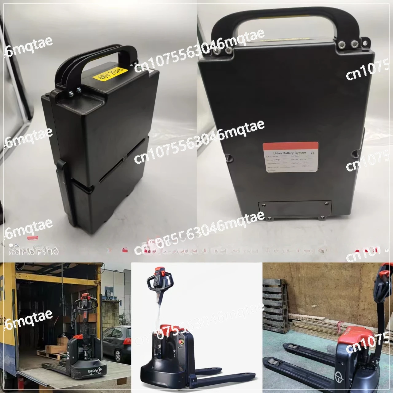 48V30AH Forklift Lithium Battery Is Uused for  EP Forklift   EPL185 Electric Carrier