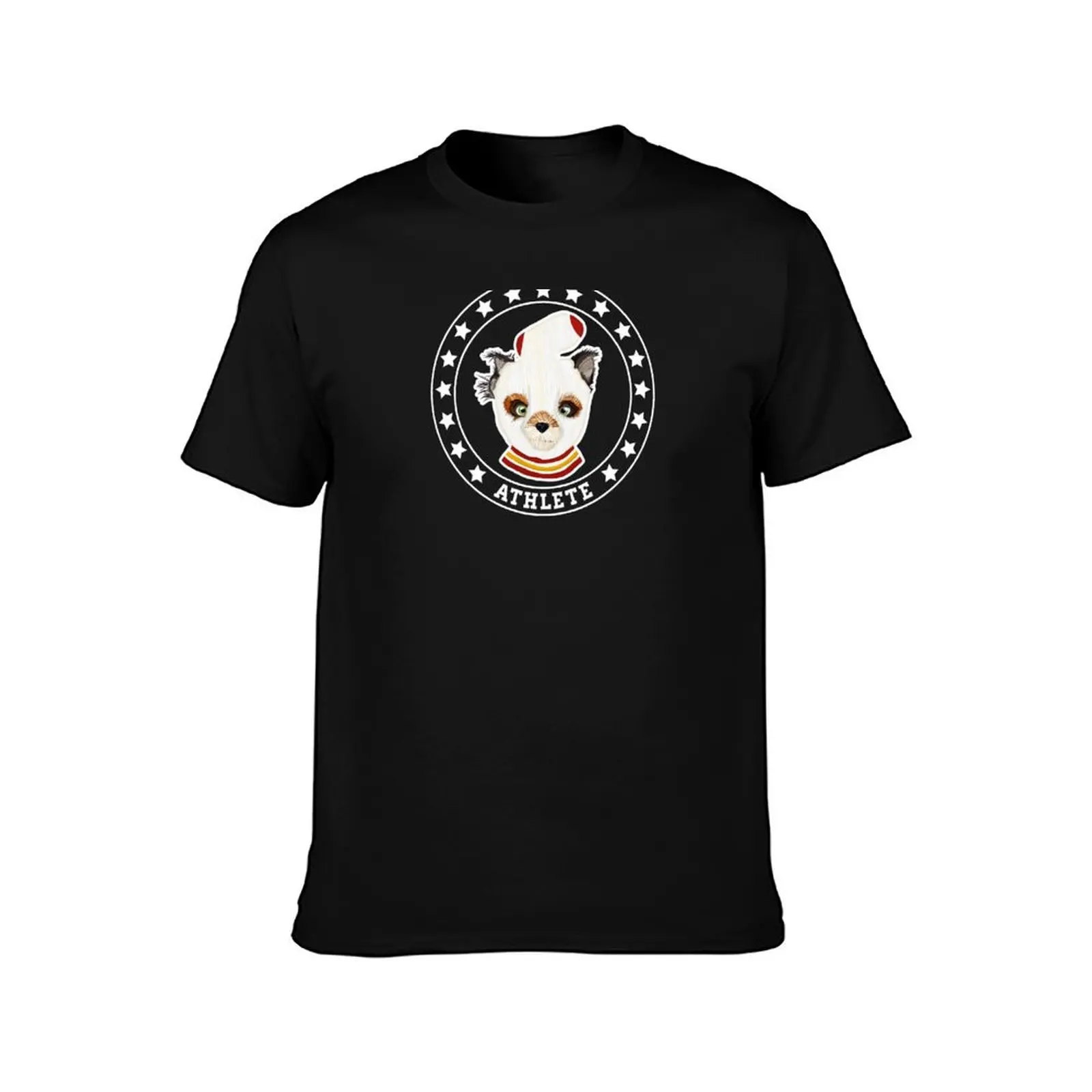 Fantastic Mr Fox - Ash - Stars - Athlete T-Shirt Daily Wear Print T-Shirt