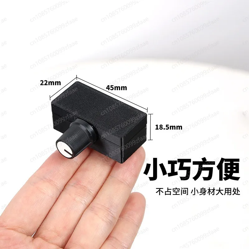Mini PWM DC Motor Speed Controller Small Stepless Speed Regulator With Adjust Knob For Micro DC Motor