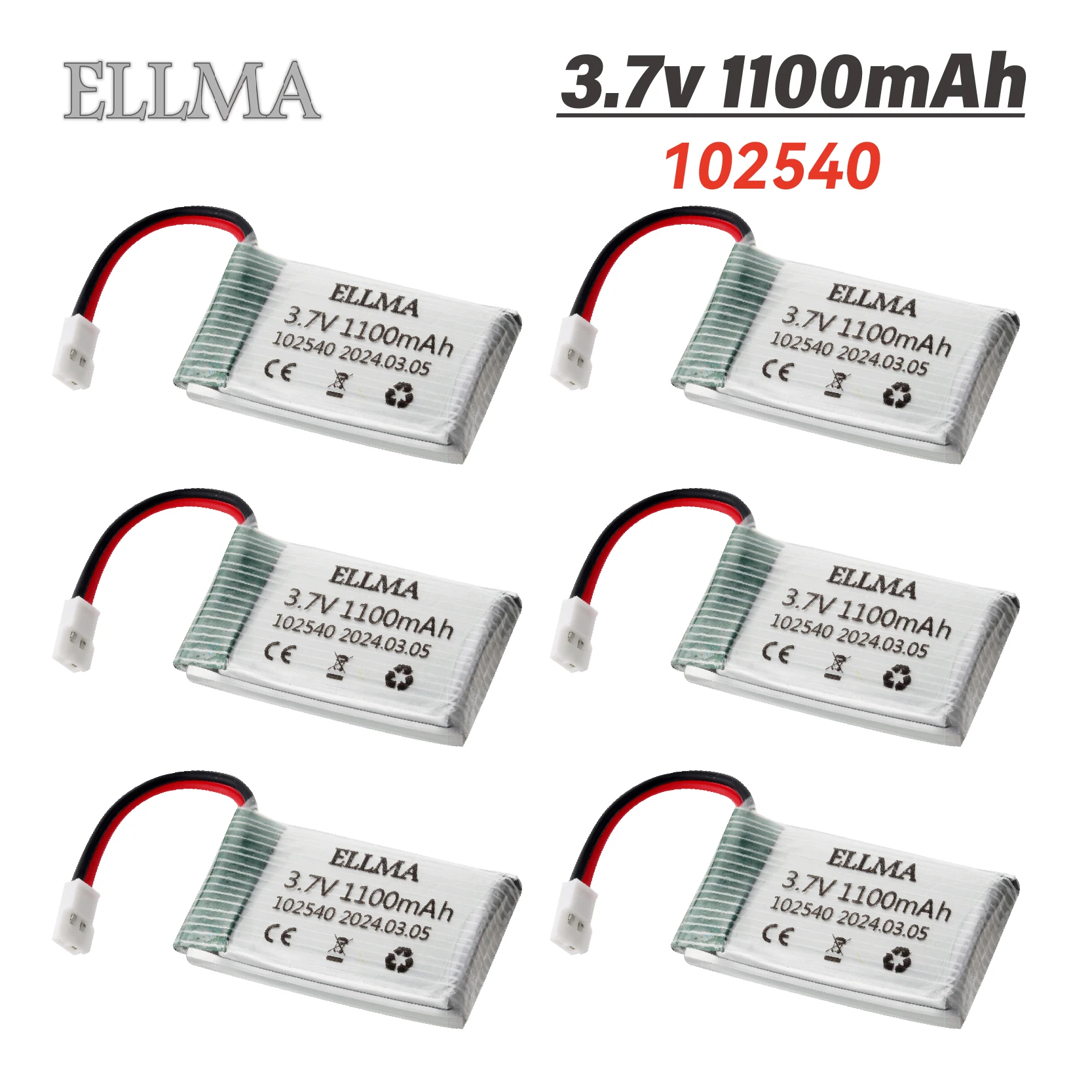 3.7V 1100mAh 25C drone lipo Battery 952540 For Syma X5 X5C X5C-1 X5S X5SW X5SC V931 H5C CX-30 CX-30W RC Quadcopter accessory