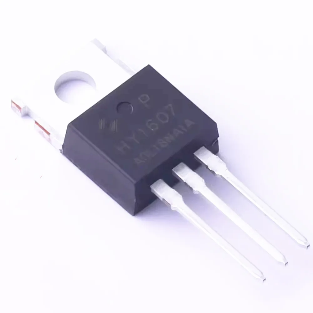 10pcs/Lot HY1607P TO-220-3 HY1607 N-Channel Enhancement Mode MOSFET 80A 68V Brand New Authentic