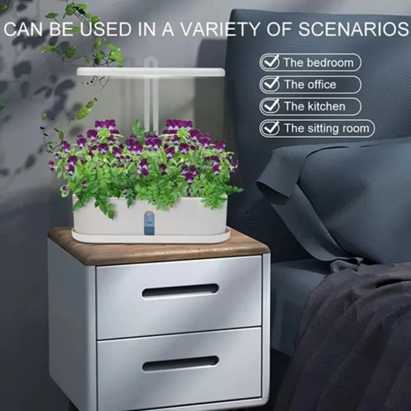 Grow Box Indoor Herb Vegetables and Fruit at Home Automatic Timer Height Adjustable Hydroponic Growing Systems