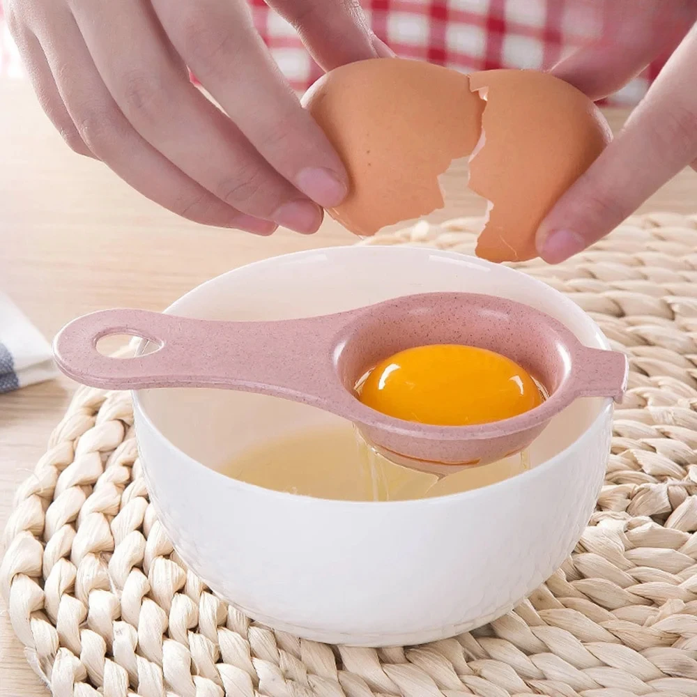 Kitchen Egg White DIY Separator Holder Sieve Funny Divider Stonego Kitchen Tool Baking Accessories