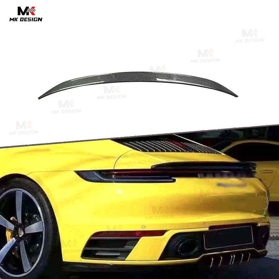 

Carbon Fiber Rear Trunk Lip Spoiler for Porsche 911 992 Carrera 2019-2021 Upgrade 992 Rear Boot Lip Wing Car Accessories