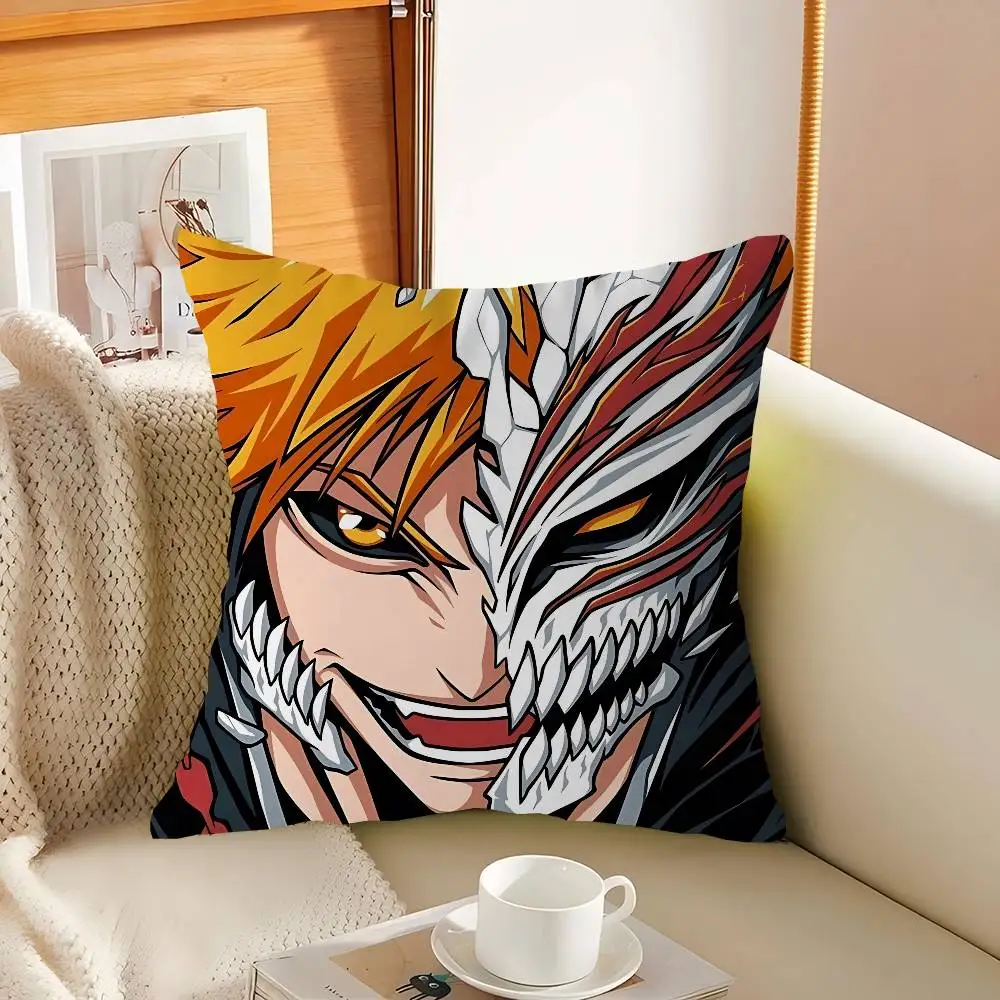 Kurosaki Ichigo وسادة هدية ديكور غرفة المكتب المنزلي وسادة غرفة نوم أريكة غطاء وسادة السيارة كيس وسادة