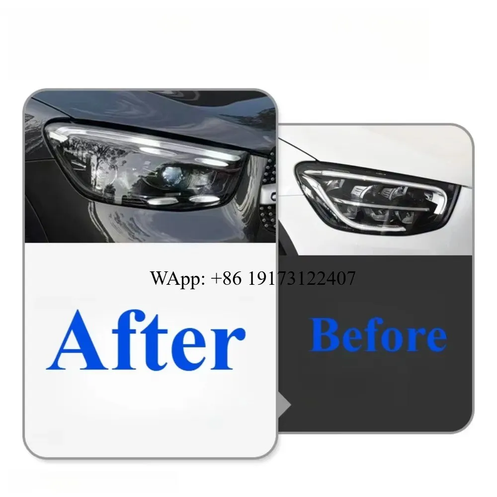 

GLC GLE W167 Headlights 2023-2025 DRL LED Upgrade Turn Signal Head Lamp Modified Assembly Signal Auto Accessories