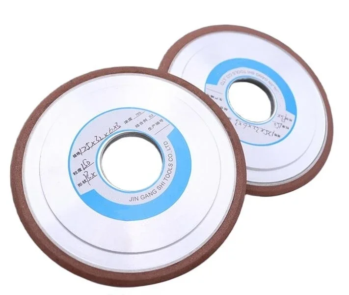 Diamond resin grinding wheel double beveled edge grinding hard alloy tungsten steel gemstone