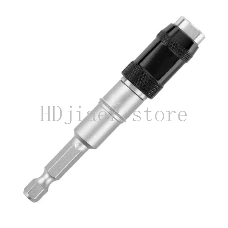 

Quick Change Magnetic Screw Drill Tip Tool Locking Bit Holder Drive Guide with Drill Bit Extensions for Home Improvement
