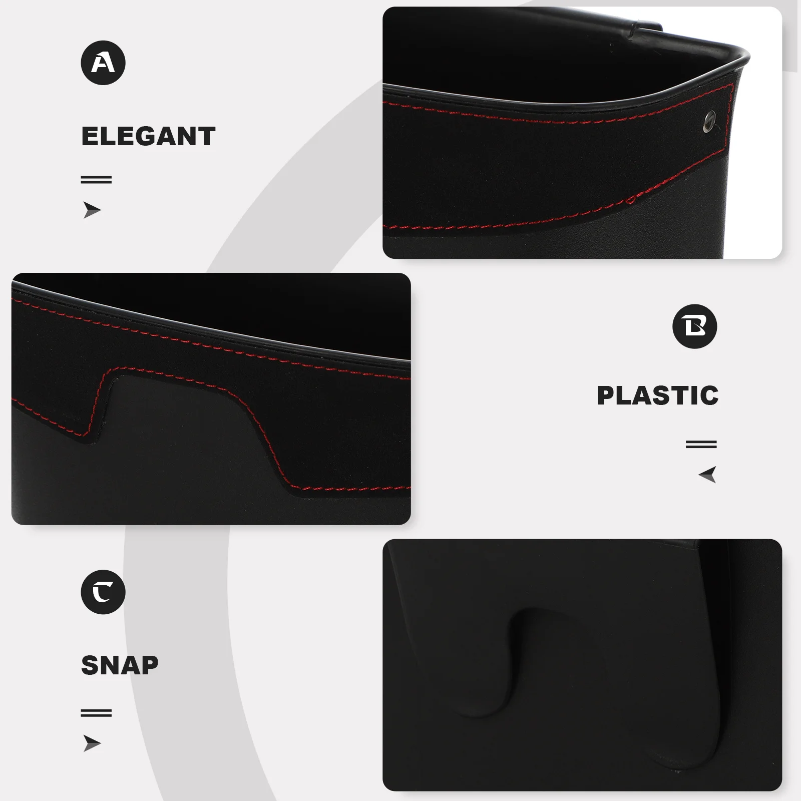 سلة مهملات معلقة قابلة للطي ومتينة للمركبة والمكتب والمطبخ والحمام ومنظم تخزين القمامة للقمامة