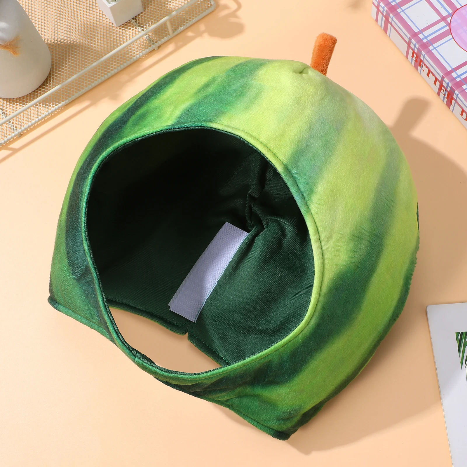 

1 pc Watermelon Carnival Costume Funny Novelty Head Decoration Masquerade Festival Role Play Dance Performance Party Hat