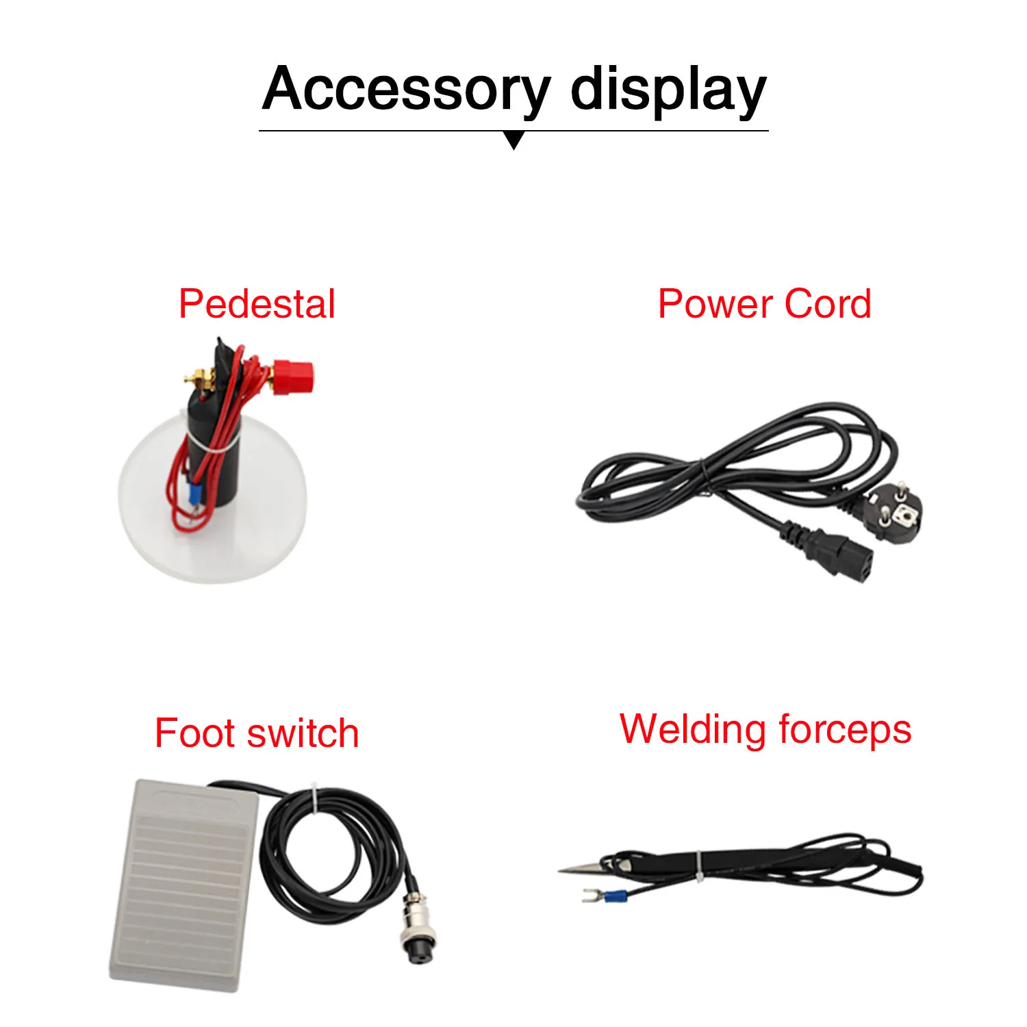 50A Jewelry Spot Welder 110V/220V Jewelry Spot Pulse Sparkle Spot Welder Portable Spot Welding Machine for Gold Silver Platinum