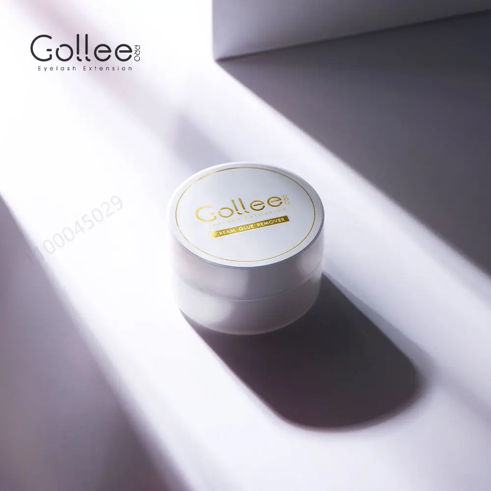 Gollee extension ciglia crema per la rimozione della colla 15g, pigmento naturale, dissoluzione rapida, tipo di crema per la rimozione dell'adesivo professionale