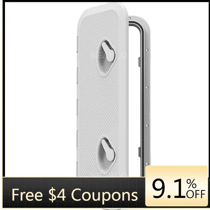 

STLF High Quality Non Slip Surface Deck Inspection Access Hatch Boat ABS Deck Inspection Hatch Cover Plate for Boat Yacht Marine