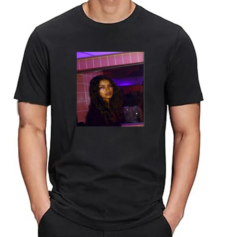 Zendaya Euphoria chemise HBO Merch Alexa Demie Jacob Elordi Jules Rue Harajuku imprimer t-shirts drôles Streetwear