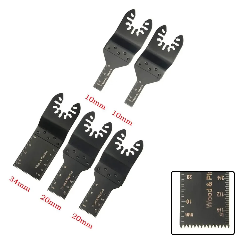 Juego de hojas de sierra oscilantes de 5 piezas, herramienta oscilante renovadora, herramienta Multimaster, acceso a herramientas eléctricas