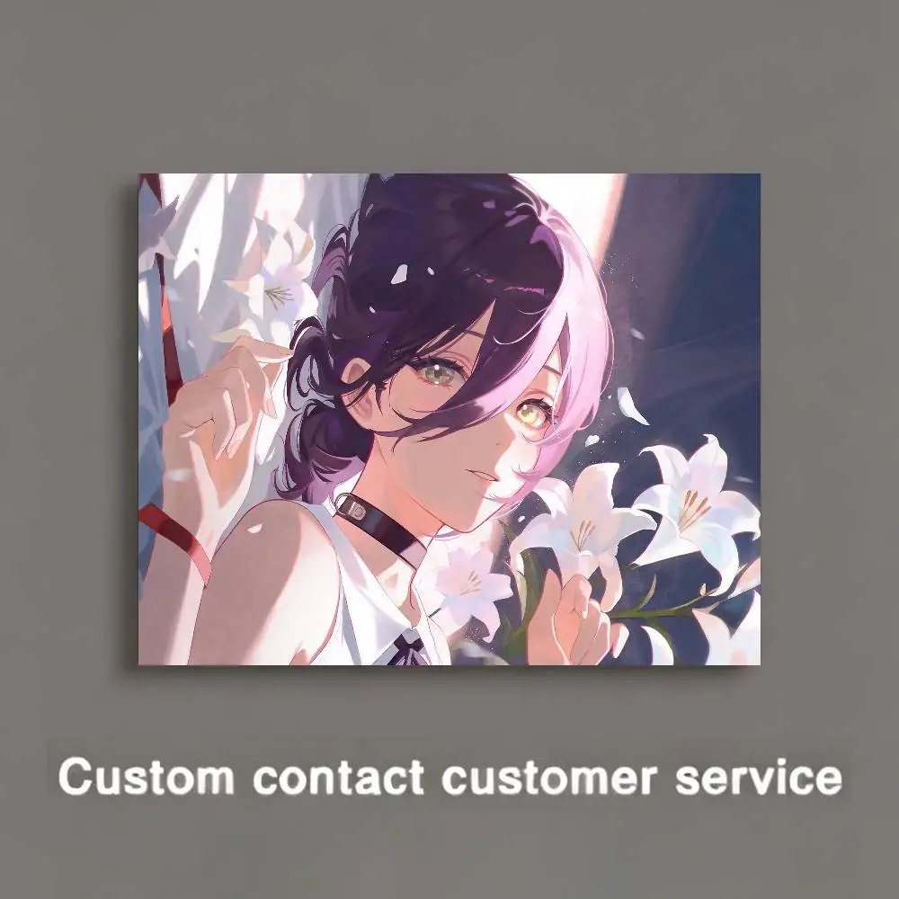 R-Reze C-Chainsaw Man  Custom HD Waterproof Self Adhesive Wall Art Poster
