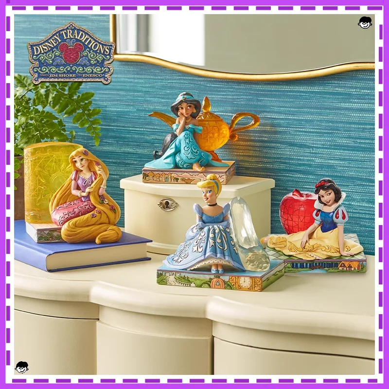 

Disney Snow White Figure Jasmine Cinderella Figure Divine Lamp Decoration Lamp handle Brand New Genuine In Shelf