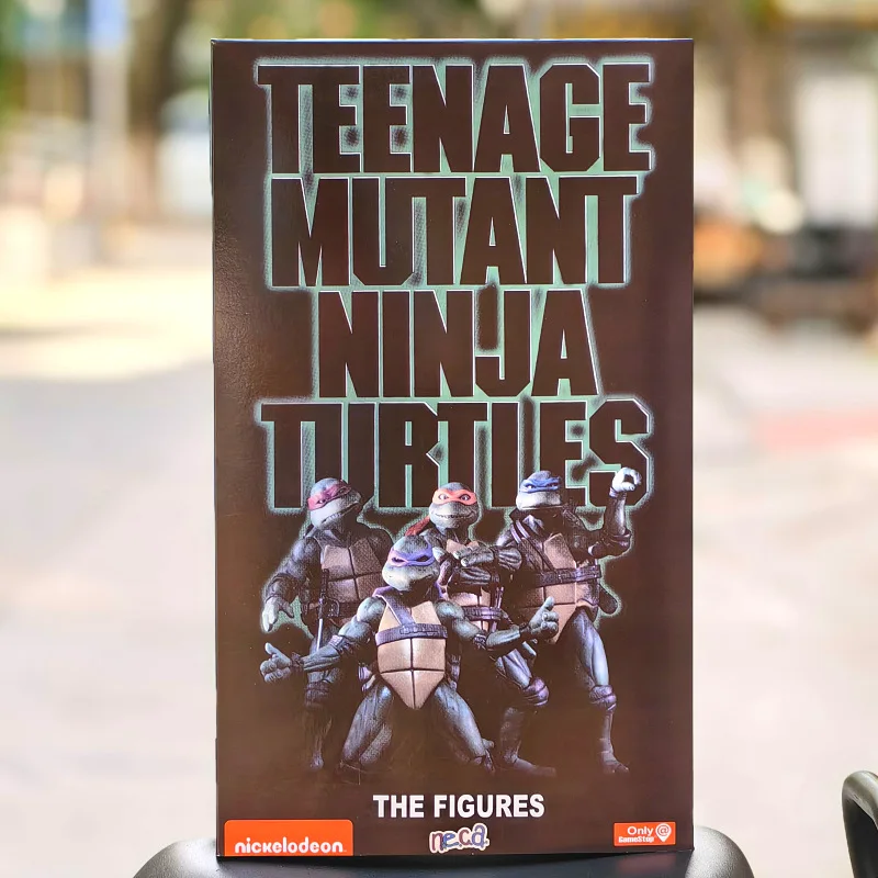 NECA 4 unidades/conjunto Tortugas Ninja mutantes adolescentes Leonardo ‌ Raphael Action Figure Film Edition Filmes Modelo Anime Crianças Para Boneca Brinquedo