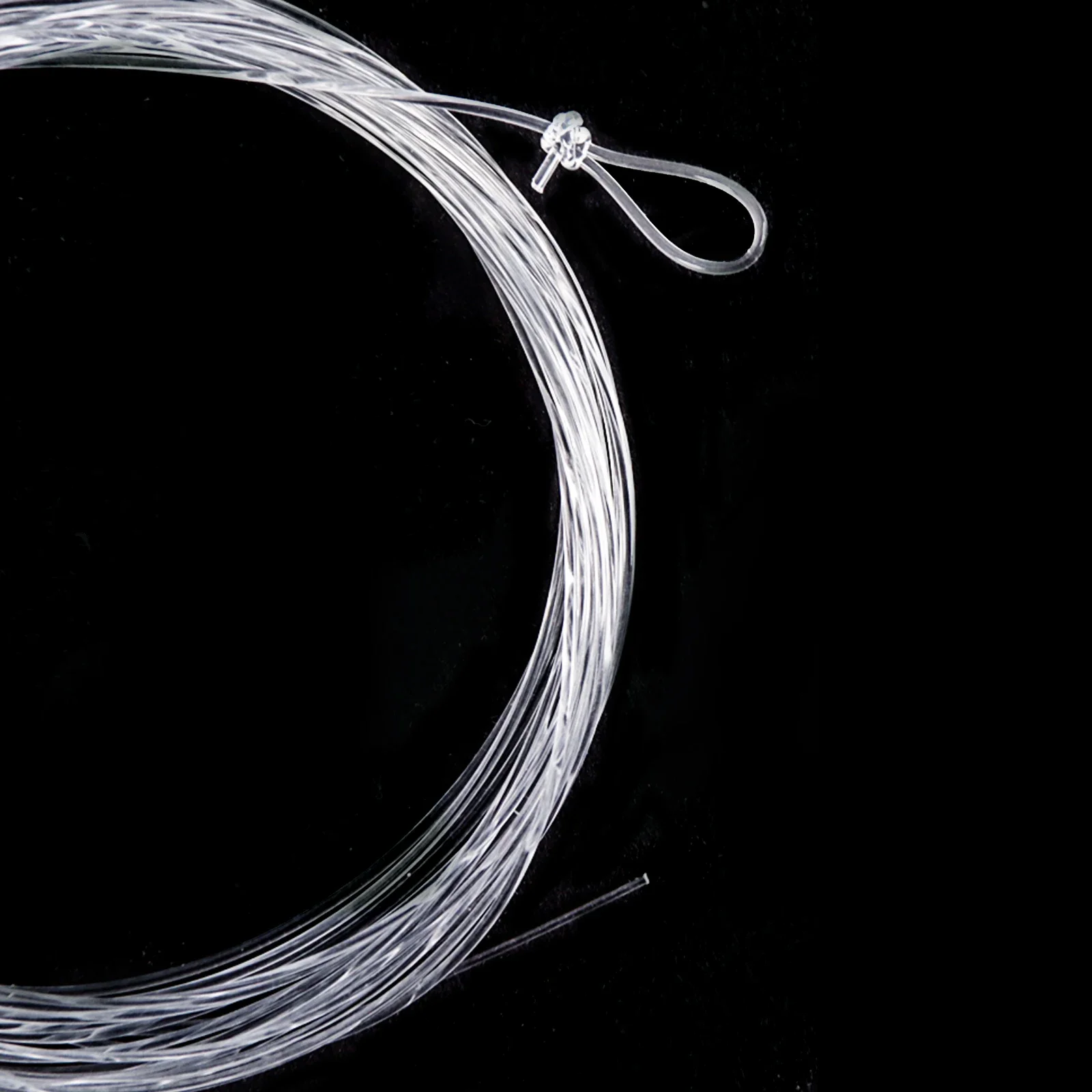 MAXCATCH 30 Stück Salzwasser-Fliegenfischerleinen 10FT 10-30LB Klare Nylon-Leine mit geschweißten Schlaufen Fliegenleinen-Leader – Detail 12