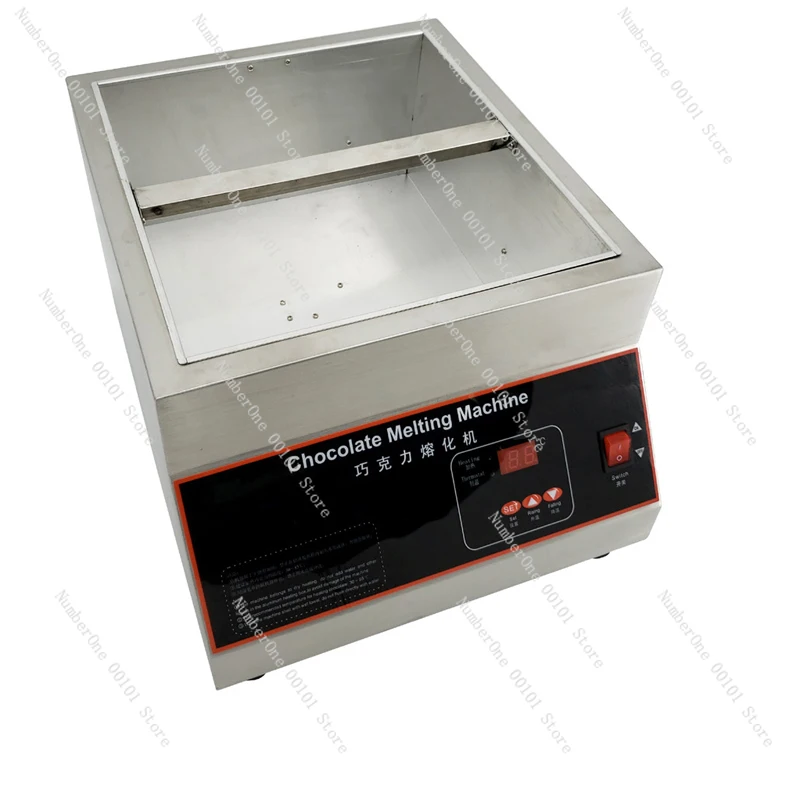 Double-cylinder 10L chocolate melting furnace, heating low-temperature grease pot, constant temperature melting machine